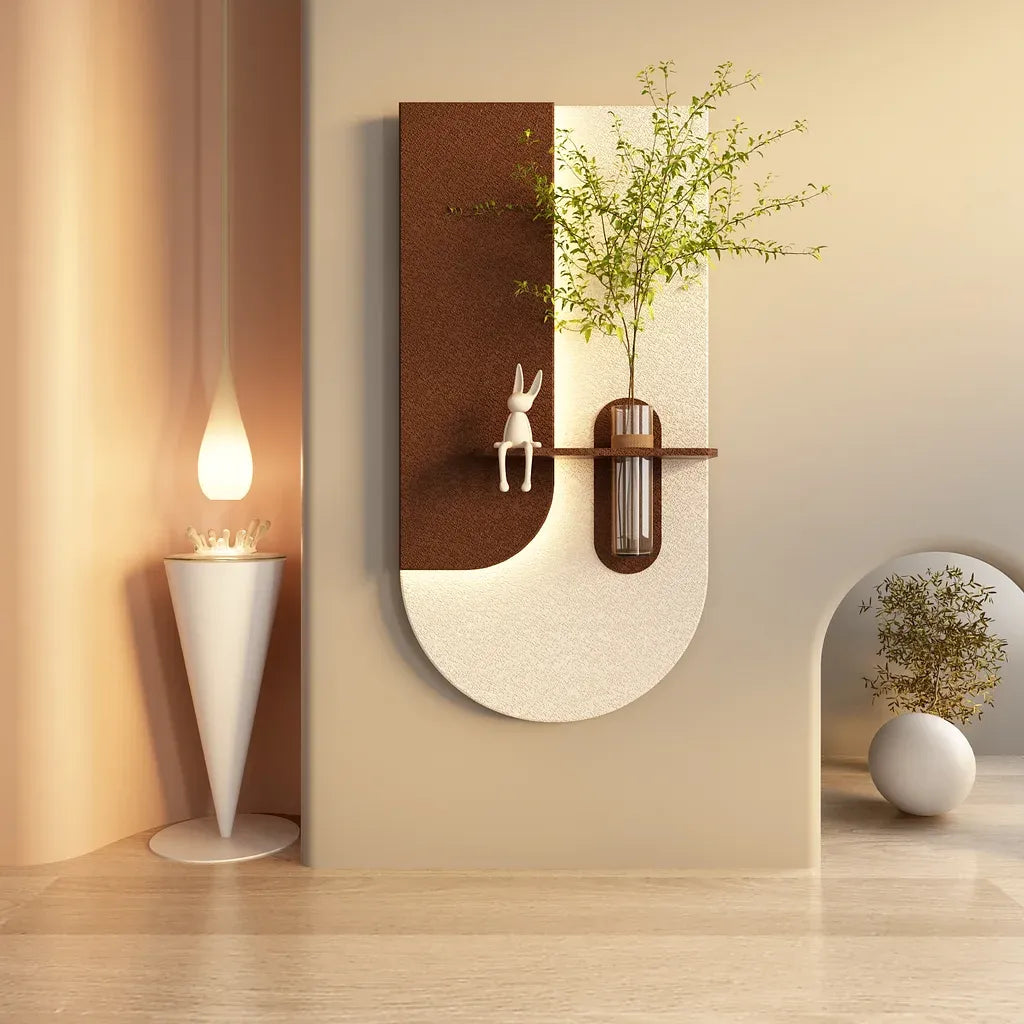 3D Sandstone Leaf Painting
