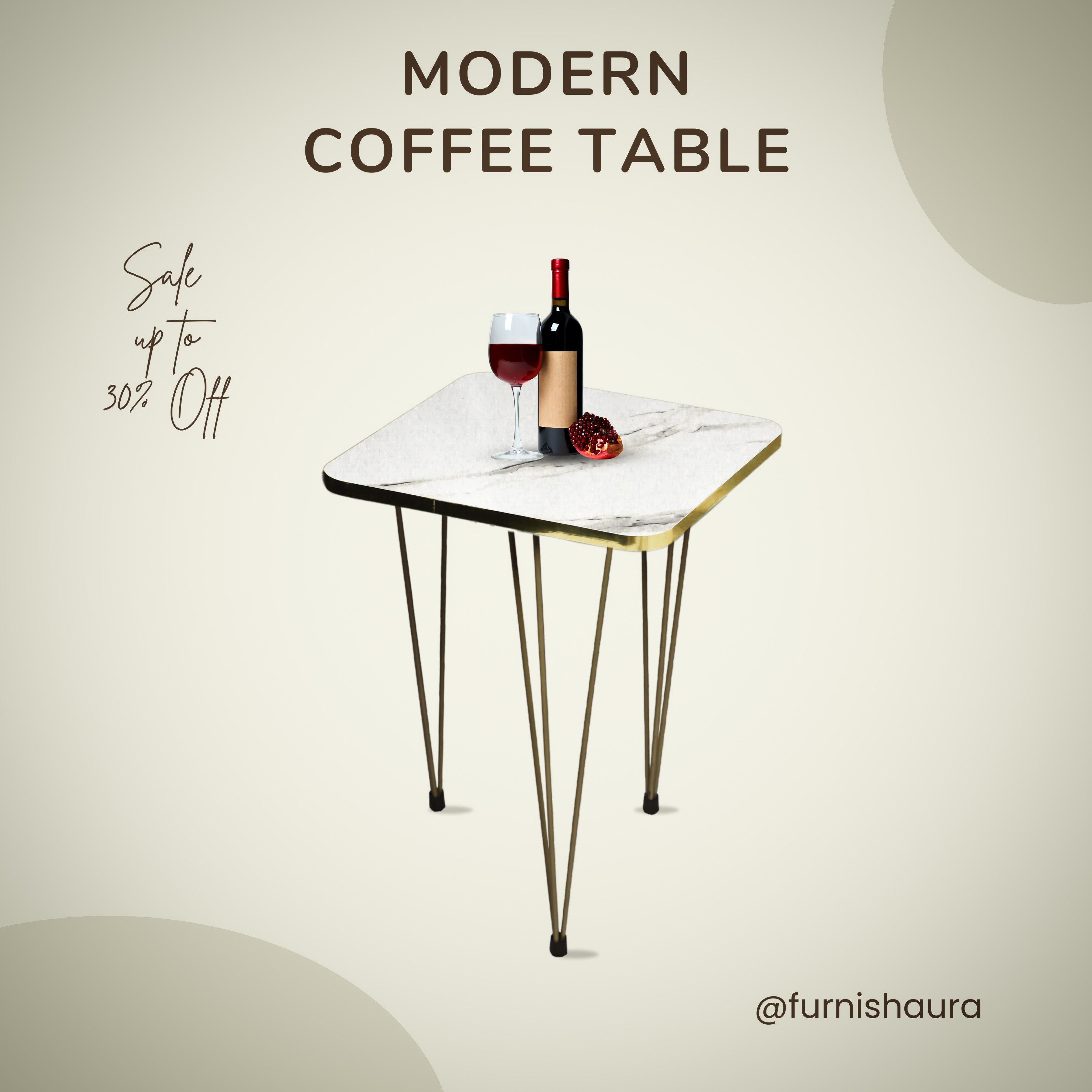 Square Shape Coffee Table