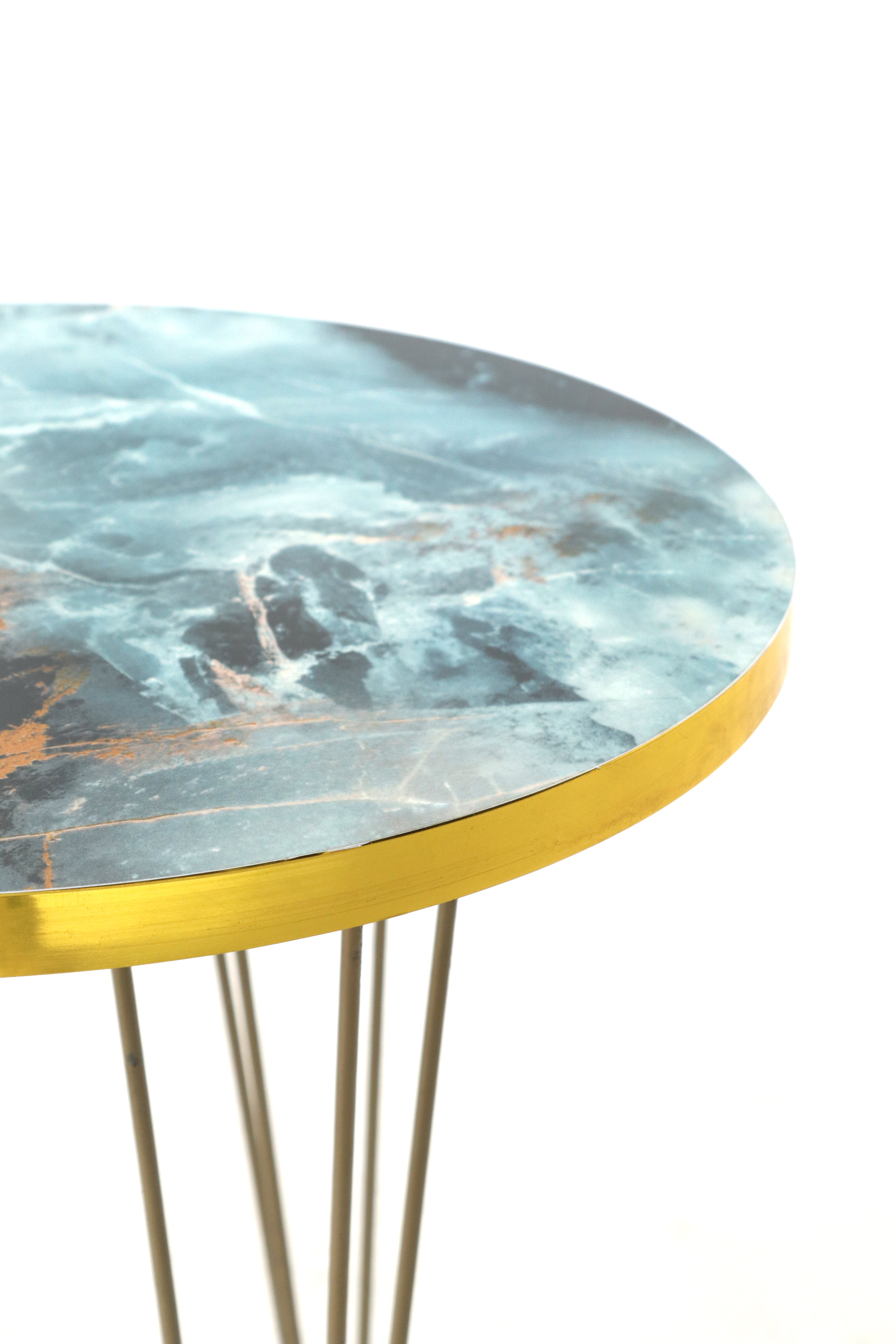 Round Shape Coffee Table (Textured)