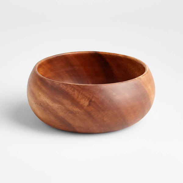 Tondo 5.75" Small Acacia Wood Serving Bowl