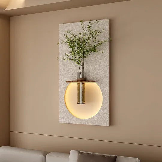 3D Sandstone Leaf Painting