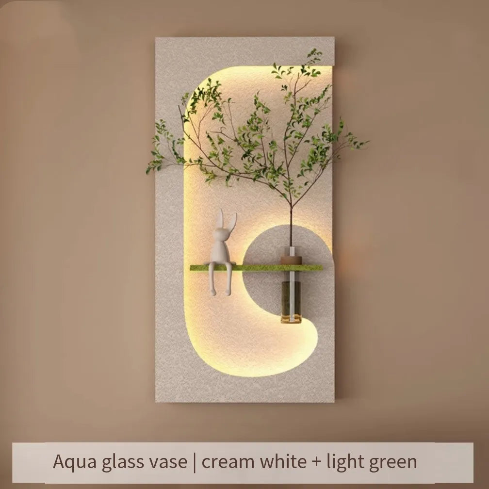 3D Sandstone Leaf Painting