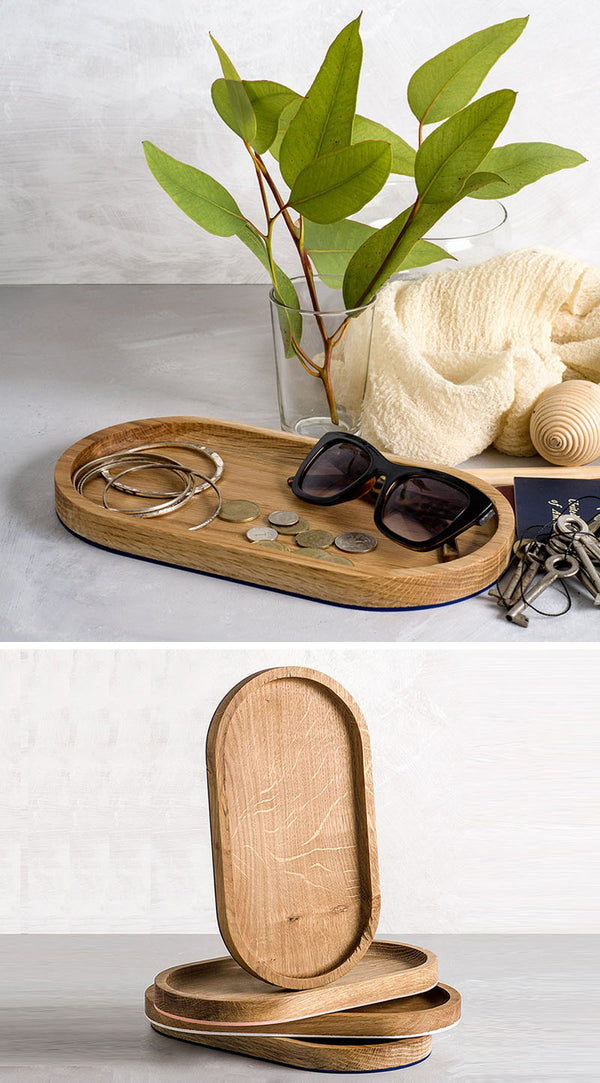 Natural Elegance: 11 Modern Wood Trays to Elevate Your Space